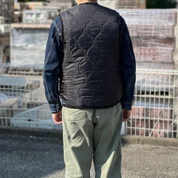 CUSHMAN（クッシュマン） 21500 QUILTING & FUR REVERSIBLE VEST 中綿