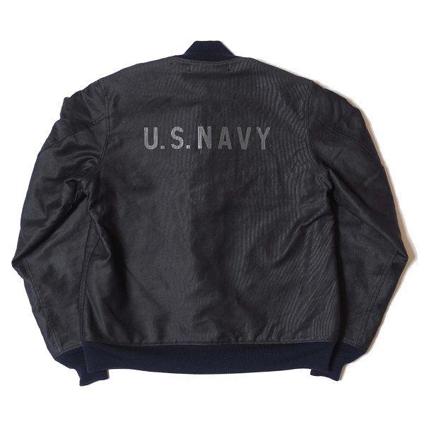 WAREHOUSE（ウエアハウス） 2182 N-1 WINTER JACKET 7HOOK FRONT NAVY