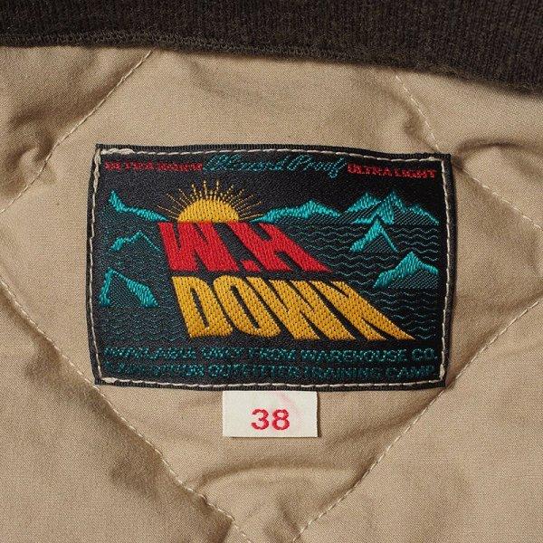 WAREHOUSE ウエアハウス 2185 DOWN JACKET ダウンジャケット WAREHOUSE ウエアハウス 2185 DOWN JACKET ダウンジャケット