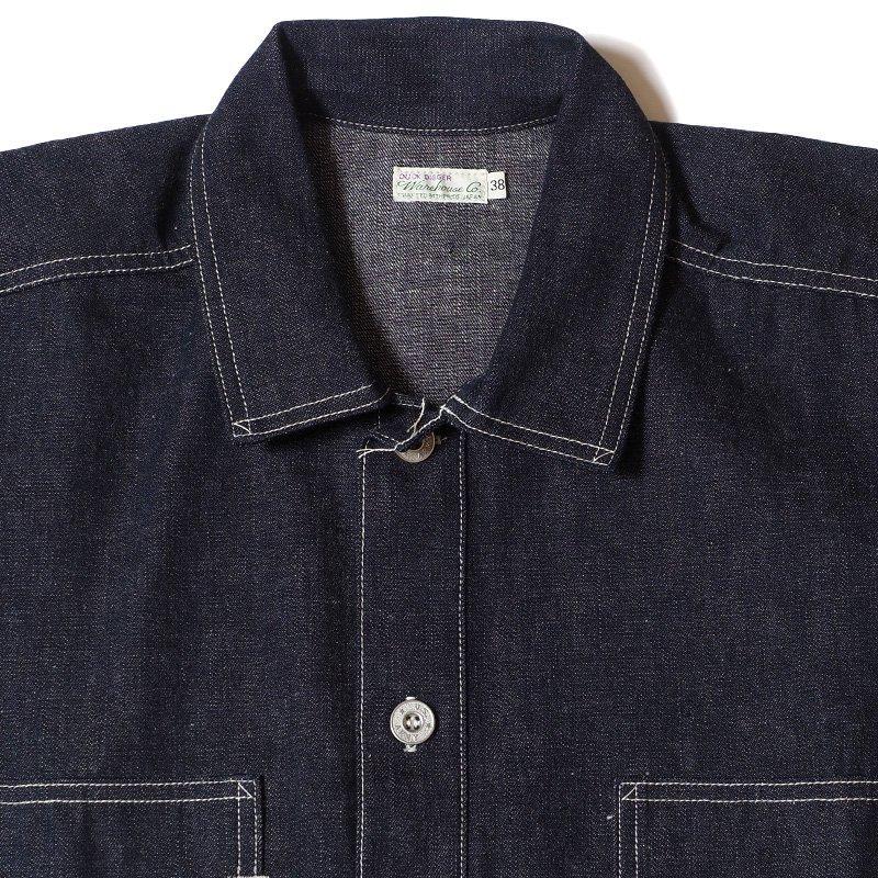 WAREHOUSE ウエアハウス 2187 U.S.ARMY DENIM PULLOVER 無地 WAREHOUSE ウエアハウス 2187 U.S.ARMY DENIM PULLOVER 無地