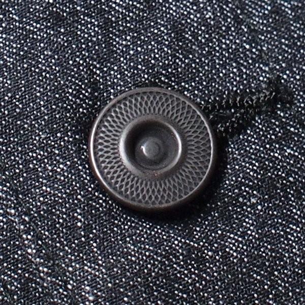 CUSHMAN（クッシュマン） ブラックシャンブレー ワークベスト BLACK