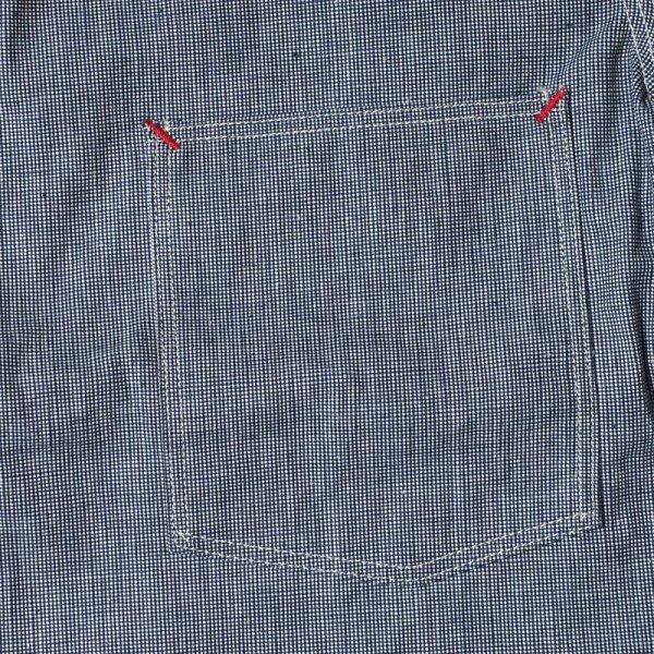 WAREHOUSE（ウエアハウス） Lot 2195 INDOGO PINCHECK CHANGE BUTTON