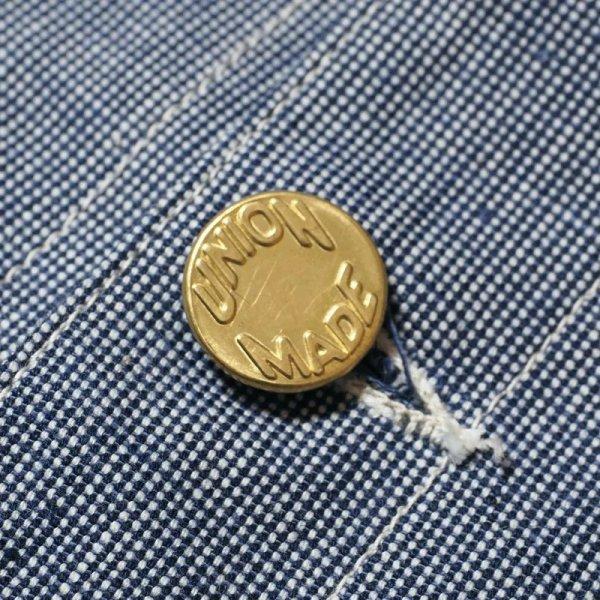 WAREHOUSE（ウエアハウス） Lot 2195 INDOGO PINCHECK CHANGE BUTTON
