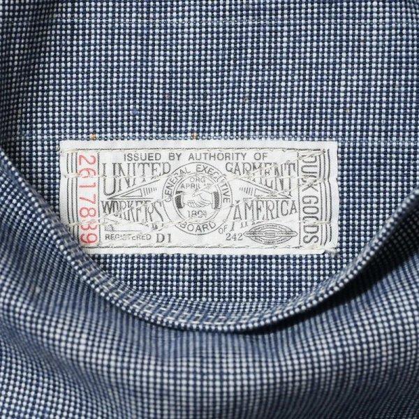 WAREHOUSE（ウエアハウス） Lot 2195 INDOGO PINCHECK CHANGE BUTTON