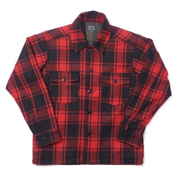 Pherrow's（フェローズ） CPOシャツジャケット ウール ポリエステル