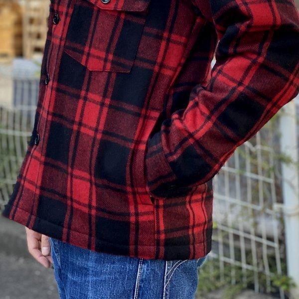 Pherrow's（フェローズ） CPOシャツジャケット ウール ポリエステル