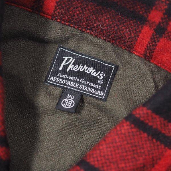 Pherrow's フェローズ CPOシャツジャケット ウール ポリエステル