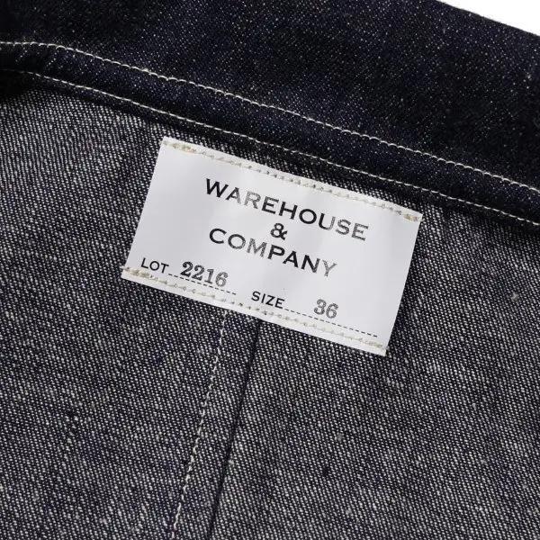WAREHOUSE ウエアハウス 2216 NEW DEAL PROGRAMS DENIM COVERALL WAREHOUSE ウエアハウス 2216 NEW DEAL PROGRAMS DENIM COVERALL