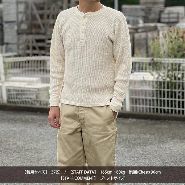 ダリーズ＆コー（DALEE'S&Co） 2230HT 30s WAFFLE KNIT-WEAR ヘンリー