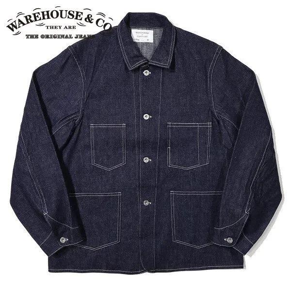 ウエアハウス 2249 1910’S BIG BOB CHORE JACKET デニム チョアジャケット カバーオール WAREHOUSE 2026年新作 | WAREHOUSE