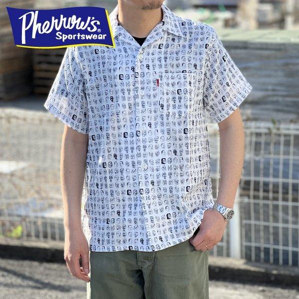 Pherrow's（フェローズ） 匠シリーズ ガーゼシャツ アロハシャツ