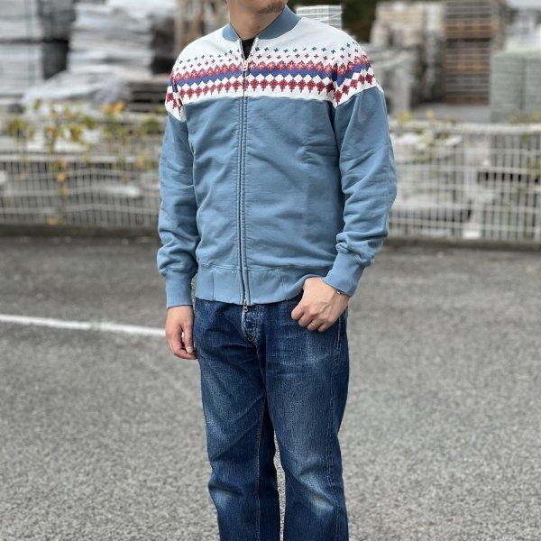 Pherrow's（フェローズ） 雪柄ジップアップ スウェット スエット