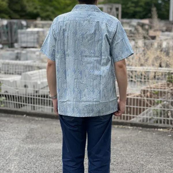 未使用　サイズＬ　フェローズ　半袖オープンカラーシャツ　24S-PIS1 Pherrow's フェローズ 24S-PIS1 オープンカラー ハワイアン