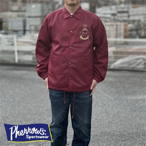 Pherrow's（フェローズ） 24S-PNCJ1-P1 ナイロンコーチジャケット