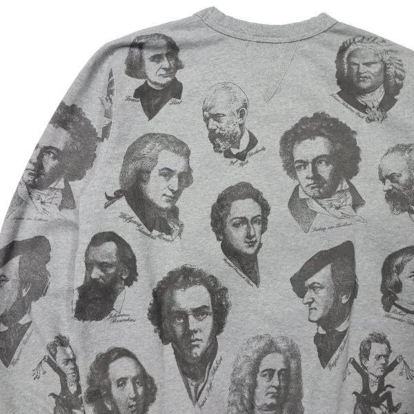 Pherrow's（フェローズ） 24W-CHARISMA プリントスウェット 音楽家