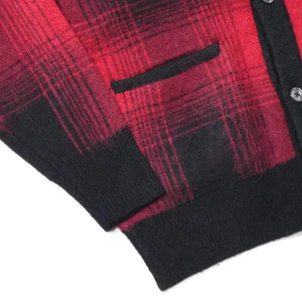 Pherrow's（フェローズ） 24W-PONC1 オンブレーチェック ニット