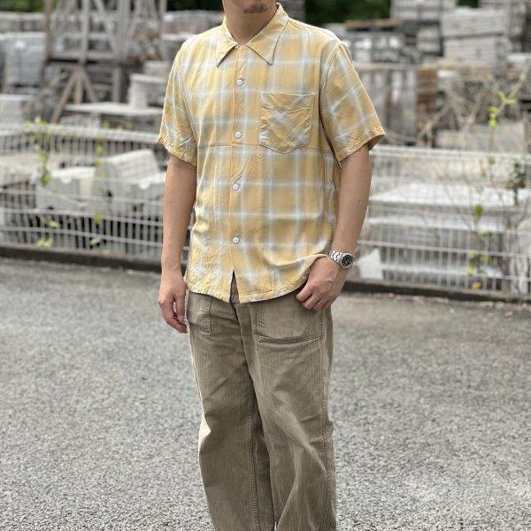 CUSHMAN（クッシュマン） 25480 OMBRE CHECK OPEN SHIRTS オンブレー