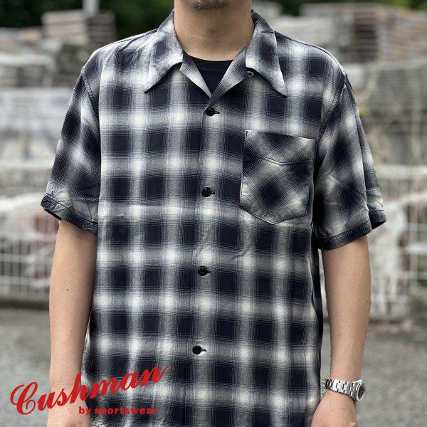 CUSHMAN（クッシュマン） 25480 OMBRE CHECK OPEN SHIRTS オンブレー