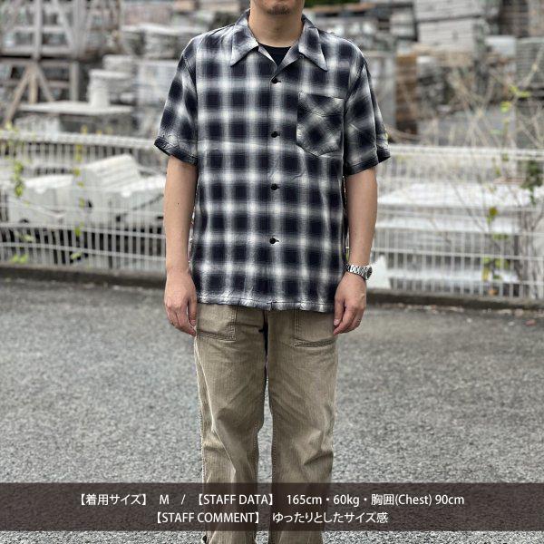 CUSHMAN（クッシュマン） 25480 OMBRE CHECK OPEN SHIRTS オンブレー