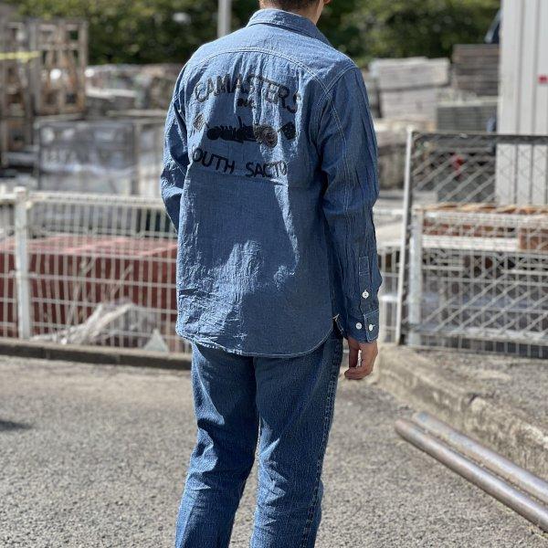 CUSHMAN（クッシュマン） 25590 CHAMBRAY CAR CLUB SHIRTS