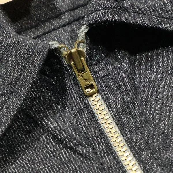 クッシュマン 25600 CHAMBRAY HALF ZIP WORK SHIRTS シャンブレーハーフジップワークシャツ 半袖 CUSHMAN 2025年新作 | CUSHMAN | 04