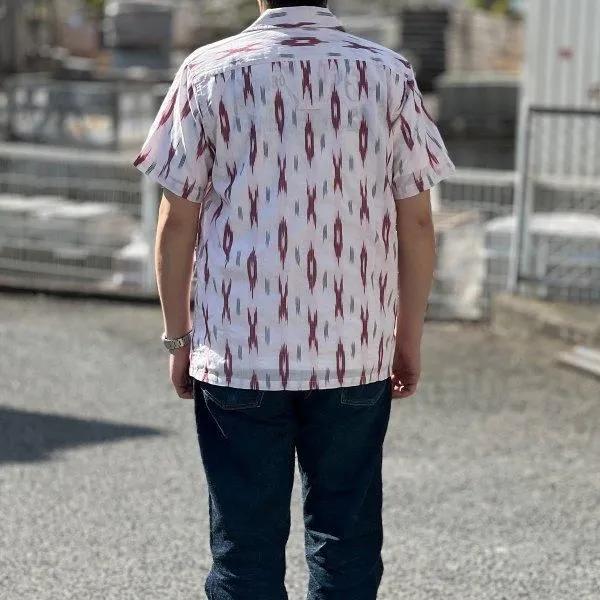 Pherrow's（フェローズ） 25S-HANDMADE FABRIC SHIRTS オープンカラー