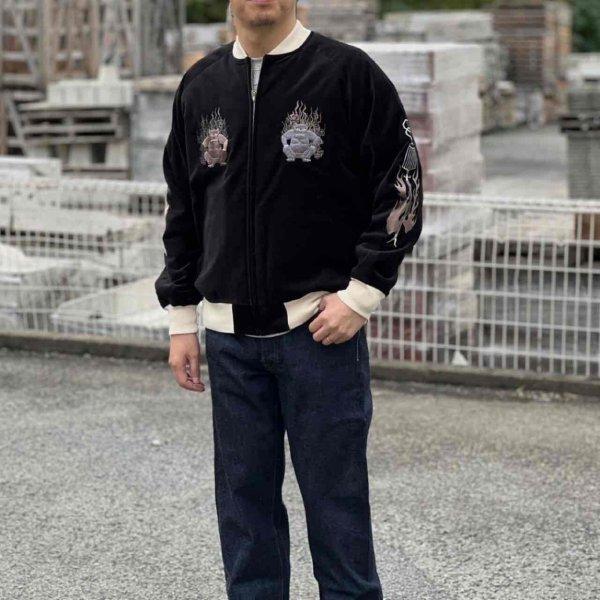 Pherrow's（フェローズ） 25W-鬼火消し2 スカジャン スーベニア