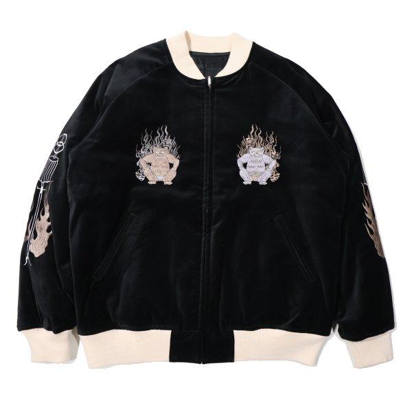 Pherrow's フェローズ 25W-鬼火消し2 スカジャン スーベニアジャケット