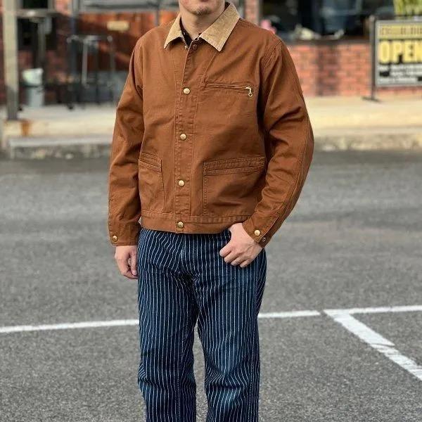 PHERROW'S フェローズ チノクロスジャケット 100WB ブラウン40 Pherrow's Lot: MW40 | スマクロ町田店のスタッフブログ