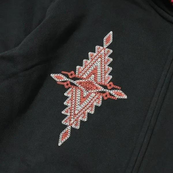 Pherrow's（フェローズ） 25W-PNP1 ネイティブ柄 裏毛スウェット