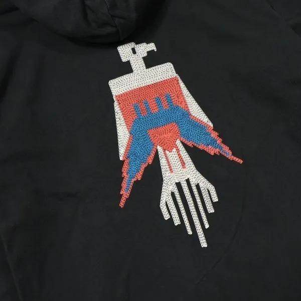 Pherrow's（フェローズ） 25W-PNP1 ネイティブ柄 裏毛スウェット