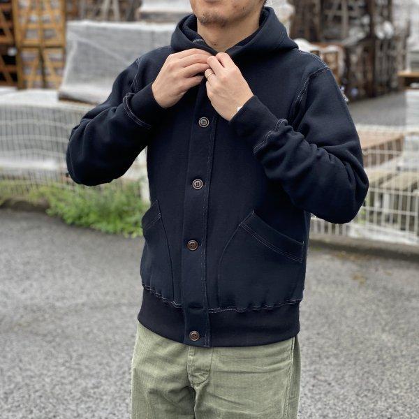 CUSHMAN（クッシュマン） フルボタン パーカー スウェット スエット