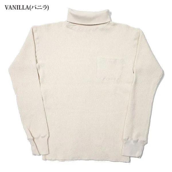 CUSHMAN（クッシュマン） 26380 ビッグワッフル タートルネック ロング