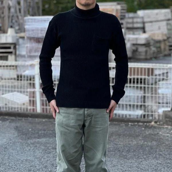 CUSHMAN（クッシュマン） 26380 ビッグワッフル タートルネック ロング