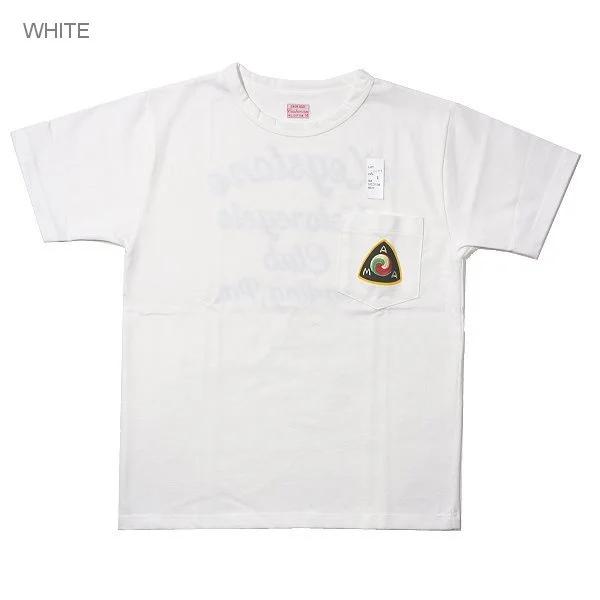 ネコポス送料200円 クッシュマン プリント Tシャツ 半袖 AMA POCKET TEE 26677 CUSHMAN 2025年 | CUSHMAN | 03