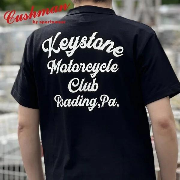 ネコポス送料200円 クッシュマン プリント Tシャツ 半袖 AMA POCKET TEE 26677 CUSHMAN 2025年 | CUSHMAN | 07