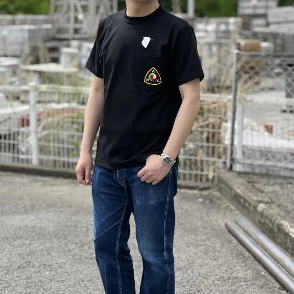 ネコポス送料200円 クッシュマン プリント Tシャツ 半袖 AMA POCKET TEE 26677 CUSHMAN 2025年 | CUSHMAN | 09