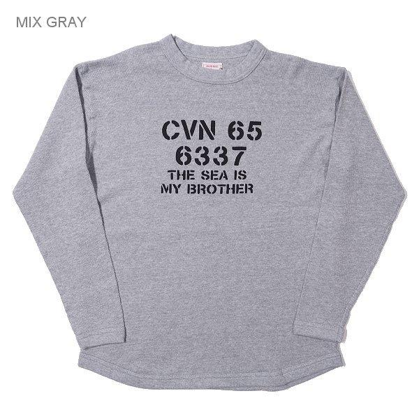 クッシュマン 26689 THERMAL LONG SLEEVE TEE 長袖サーマル ロングスリーブTシャツ CUSHMAN[2023年春夏新作] | CUSHMAN | 01