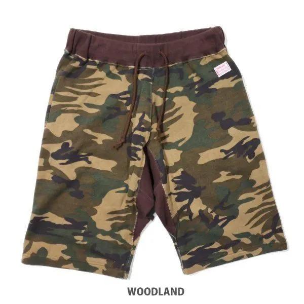 CUSHMAN（クッシュマン） 26872 CAMO MINIPILE SWEAT SHORTS