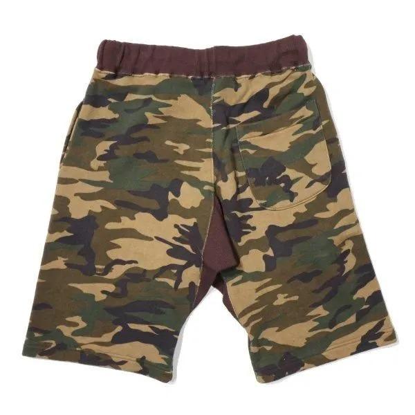 CUSHMAN（クッシュマン） 26872 CAMO MINIPILE SWEAT SHORTS