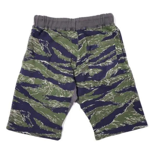 【訳あり】STONE  L15E2 アリゲーターカモ ショーツ正規品 CUSHMAN（クッシュマン） 26872 CAMO MINIPILE SWEAT SHORTS