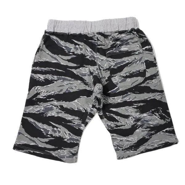 CUSHMAN（クッシュマン） 26895 CAMO MINI PILE SWEAT SHORTS タイガー