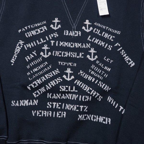 CUSHMAN クッシュマン セットイン スウェット スエット U.S.NAVY