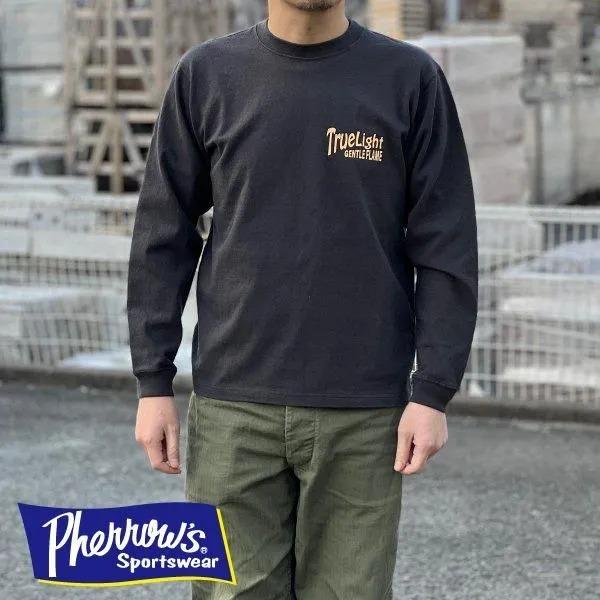 Pherrow's（フェローズ） 26S-PLT3 ロングスリーブ 長袖Tシャツ LONG