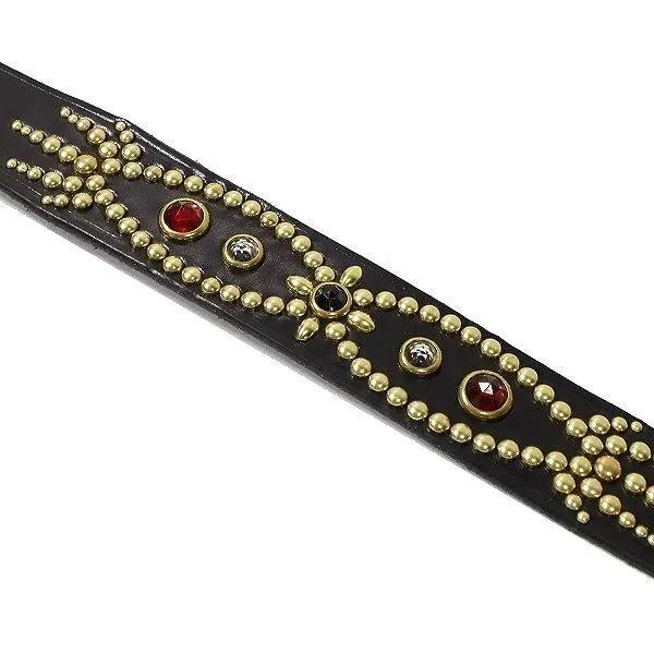 クッシュマン 29180 40mm SINGLE PIN STUDS BELT シングルピン スタッズベルト カウハイド 牛革 CUSHMAN | CUSHMAN | 07