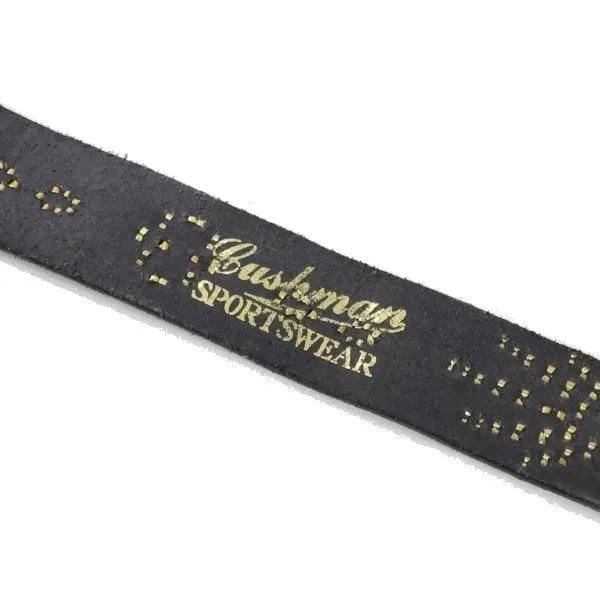 クッシュマン 29180 40mm SINGLE PIN STUDS BELT シングルピン スタッズベルト カウハイド 牛革 CUSHMAN | CUSHMAN | 09