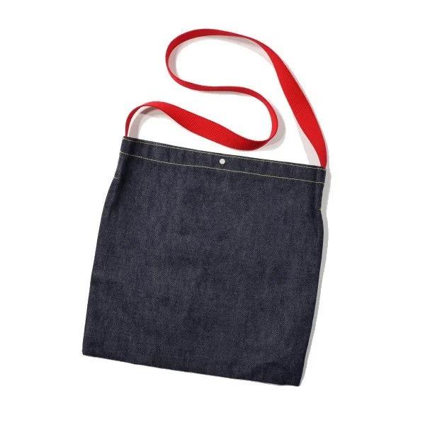 [ネコポス送料200円]クッシュマン 29372 13.5oz XX DENIM SHOULDER BAG デニムショルダーバッグ CUSHMAN 2024年新作 | CUSHMAN | 02