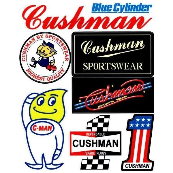 ネコポス送料200円 クッシュマン 29413 STICKER SET ステッカーセット CUSHMAN 2025年新作 | CUSHMAN