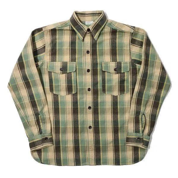 WAREHOUSE（ウエアハウス） 3022 FLANNEL SHIRTS WITH CHINSTRAP H柄