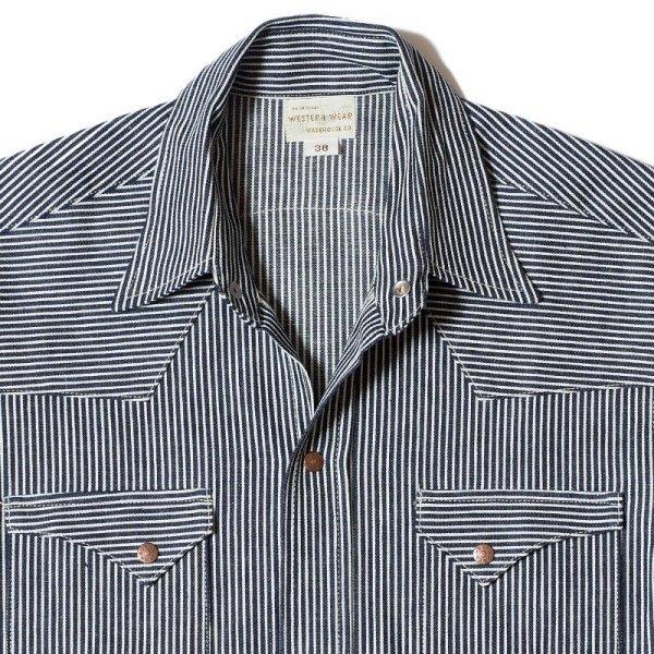 WAREHOUSE（ウエアハウス） ウエスタンシャツ 3038 HICKORY STRIPE